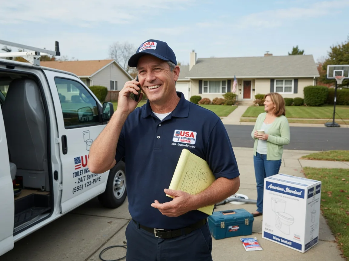 Toilet Installation Coloma, MI FAQs